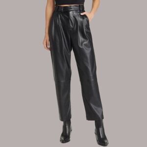 Rails Jo Vegan Black Leather Pants New!